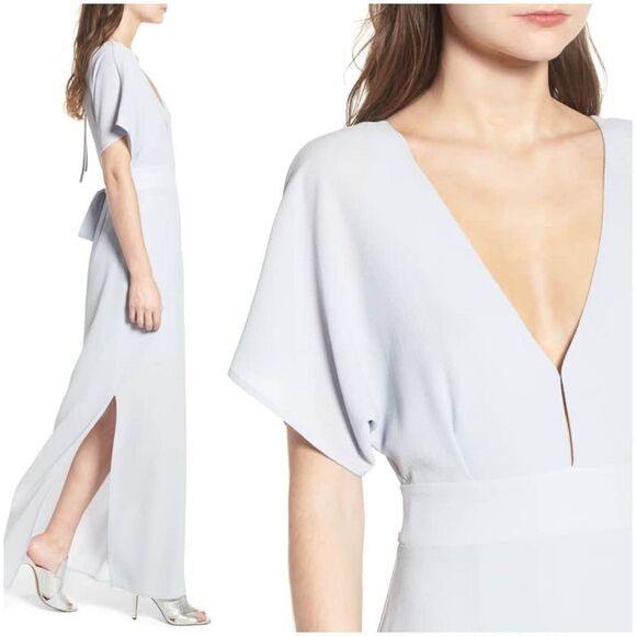 Wayf Carrara Slit  Maxi Dress sz Small - Picture 2 of 8